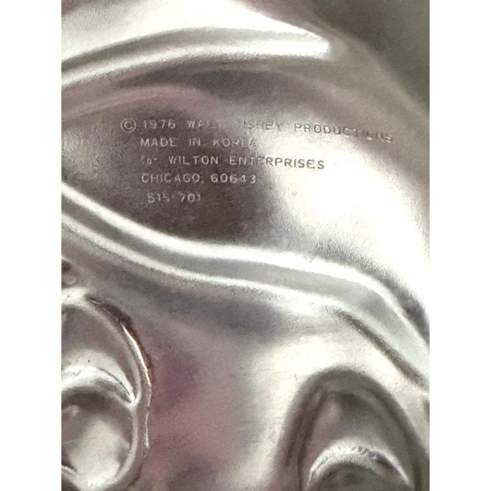 Vintage 1976 Wilton Disney Pinocchio Cake Pan Aluminum Baking Mold 515-701